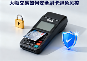 银盛通POS机：POS机大额交易如何安全刷卡避免风控？