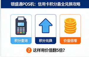 银盛通POS机：信用卡积分最全兑换攻略，这样用价值翻5倍？