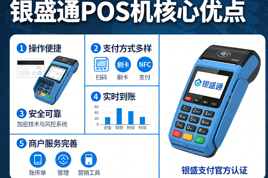 银盛通POS机有什么优点？