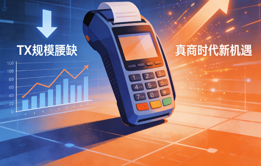 支付行业转型阵痛：TX规模腰斩，真商时代如何抓住新机遇？