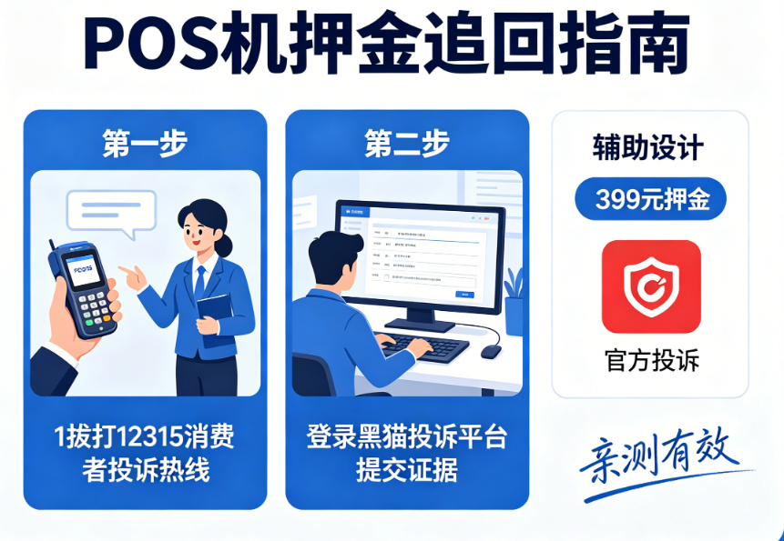 POS机押金被骗399元？别慌！这两步官方投诉追回方法，亲测有效！