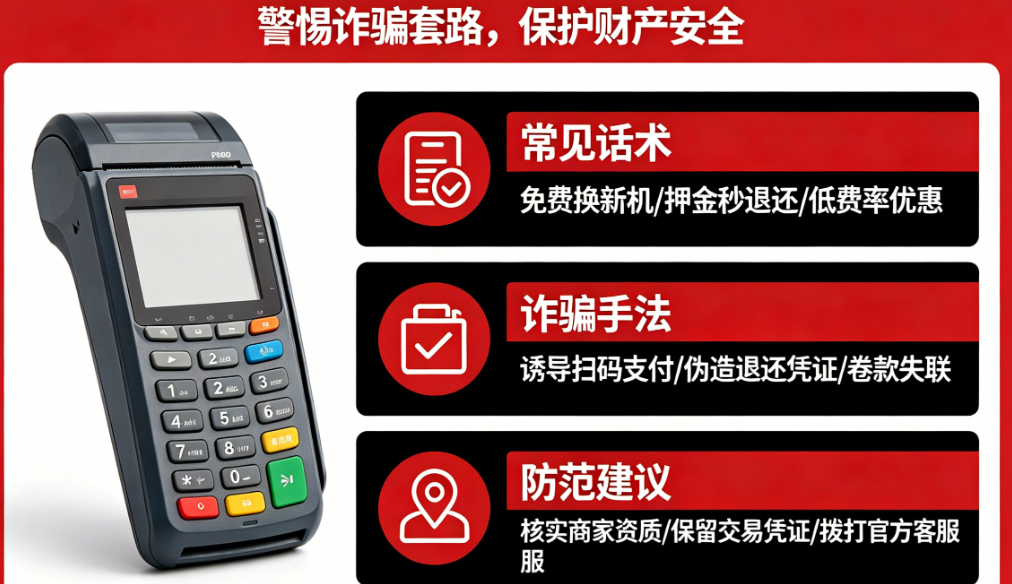 POS机“免费换机退押金”是骗局！