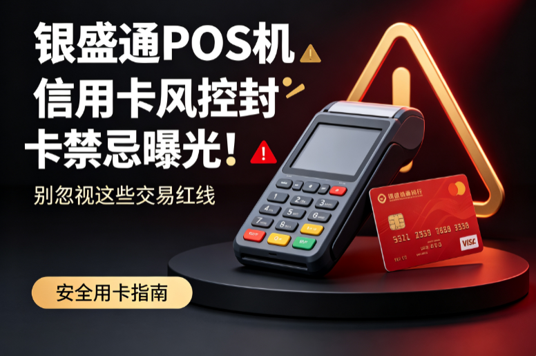 银盛通POS机：信用卡风控封卡禁忌曝光！